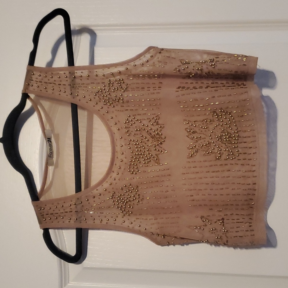 Beaded Tank size S